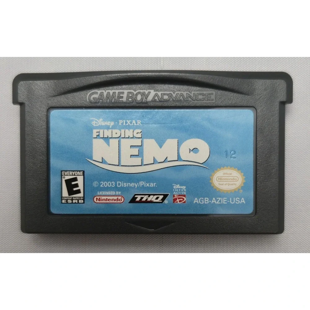 Finding Nemo (Game Boy Advance) - AGB-AZIE-USA - 12 Stamp -‎ Tested